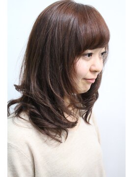ヘアーアンドメイク アネラガーデン(HAIR&MAKE Anela garden) ナチュラル　ピンクベージュ