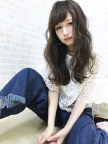 イースタイル 一社店(e style)&nbsp;アッシュカラーの波巻きスタイル