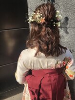 ネオリーブ アンド 渋谷店(Neolive &)&nbsp;【Neolive & 渋谷店】卒業式に合うハーフアップ