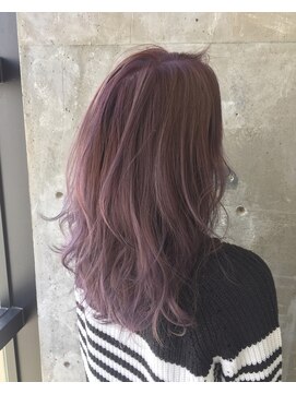 ガルボ ヘアー(garbo hair) ≪春大人気♪≫透け感・透明感UP”ラベンダーグレージュカラー