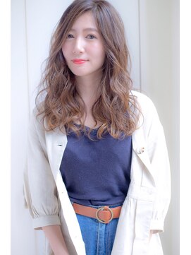 ロンド シャルム 吉祥寺(Lond charme) デザインカラーが得意【丹野翔太】の大人っぽゆるミディ