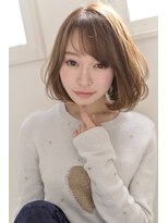 アヴァンス なかもず店(AVANCE.)&nbsp;ボブ×セミウエット×重軽ウェーブ×シースルーバング