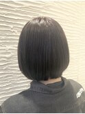 【morio】2020髪型ナチュラル黒髪ボブ