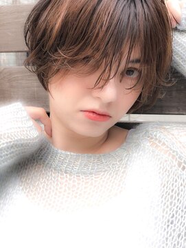 サロンドミルク 溝の口店(salon de MiLK) 透けバングショート