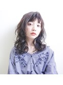 小顔レイヤーカット