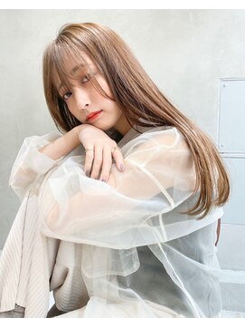 ケイト(kate) [kate] 大宮　フォギーベージュ×ワンカールロング