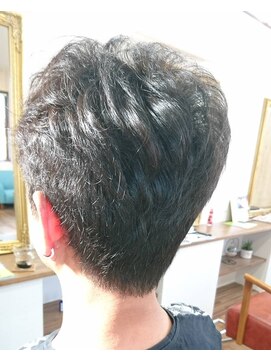 フィカス(Ficus) メンズツーブロスタイル