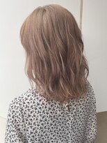 タイドヘア 茨木店(TIDE HAIR)&nbsp;ミルクティーベージュ