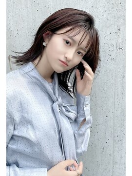 ニスル センター南店(NISURU) 似合わせカット/大人ガーリー/ダークアッシュ/着物/センター南