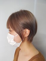 美容室ポール 西葛西店(PAUL)&nbsp;マッシュショート　大人かわいい　西葛西　耳かけ