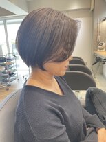 エイト 沖縄豊崎店(EIGHT toyosaki)&nbsp;【EIGHT 豊崎】お客様スタイル_ハンサムな艶ショート