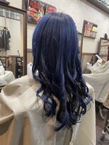 ディー エメ(D-aimer-)&nbsp;ネイビー・ブルー　【カラー・エクステ】