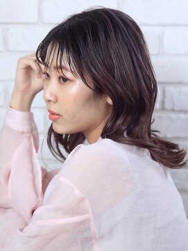 ビランチェ 池袋(bilancia) 春/バレイヤージュ/ハイライト/ピンクブラウン【池袋/東口池袋】