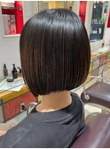 お手入れ楽ちん☆前下がりボブスタイル
