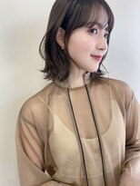 大人色っぽいネビージュこなれミディ
