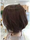 透明感レイヤーボブ