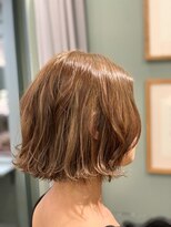 クレイドル(cradle) オシャレに見える切りっぱなしワンレンボブ☆