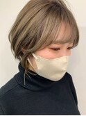 #愛されショート#ミルクティーベージュ