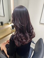 ヘアサロン ガリカ 表参道(hair salon Gallica)&nbsp;モテ髪ラベンダーココアブリーチなしダブルカラー