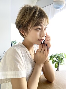 サークル(circle) 大人可愛い20代30代40代50代小顔ショートボブ丸みショートくびれ