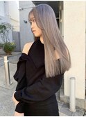 髪質改善トリートメント透明感ベージュカラーボブヘアセット豊橋
