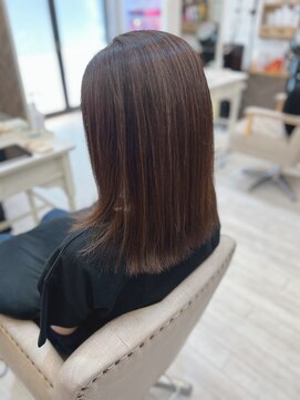 ヘアメイクゼロ 坂戸駅前店(hairmake zero) カット+選べるカラー+ケラスターゼカクテルTR+ゼフィラム