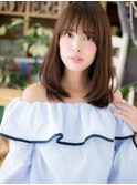 オリーブグレージュ斜めバングワンカールc5北浦和20代30代40代