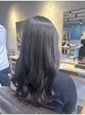 【高野】イメチェン/フルバング/似合わせカット/レッドブラウン