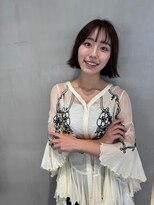 ガリカ 蔵前(Gallica)&nbsp;【竹之内蔵人】黒髪外ハネミニボブ/大人ボブ/シースルーバング