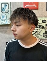 スタンドバーバー 柏(STAND BARBER)&nbsp;マッシュパーマ/ウルフ/アッシュブラック/カルマパーマ/柏