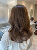 髪質改善*ロングレイヤーグレーベージュ*美髪【Zina船橋】