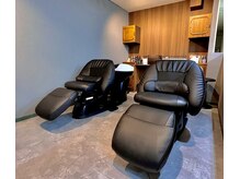 フカフカなリラクゼーション重視のシャンプー台