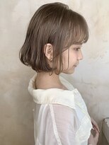 ニスル 町田店(NISURU) 似合わせカット/大人ガーリー/ダークアッシュ/着物/町田/町田駅