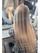 キング 枚方店(K!ng)&nbsp;縮毛矯正髪質改善ハイライトレイヤーカット高槻美容室エクステ