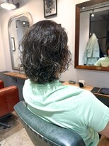 ヘアーワークス ヘルム 渋谷店(HAIR WORKS HELM)&nbsp;【HELM渋谷】ミディアムパーマ