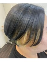 エノモト(ENOMOTO) イヤリングカラーブリーチ*コンパクトショートボブ*30代40代