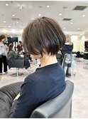 30代/40代/50代◎絶壁解消/白髪ぼかし/大人小顔ショート【湯本】