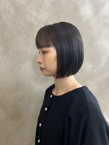 ロビンソン(Robinson)&nbsp;ワイドバング/切りっぱなしボブ/グレージュカラー