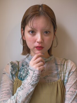 ジュール(JOULE'S) 大人ボブ/ベージュブロンド/外ハネボブ/イメチェン