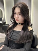 バレットプラス 銀座(VALETTE+)&nbsp;レイヤーカット×暗髪グレージュ