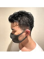 銀座マツナガ 神田店&nbsp;ビジネス◎20代30代40代ツーブロックショートパーマ刈り上げ