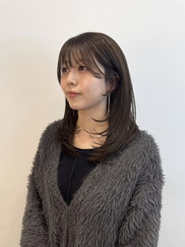 シーサカエ(SHE.sakae) layer × olive brown