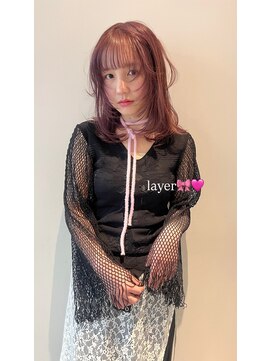 カシェル(cashel kishaba) ガーリーレイヤーヘア☆