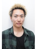 モリゲン フェローシップ レグ(MORIGEN fellowship REGU)&nbsp;メンズカットアップバングハイトーンスパイキーショート0602