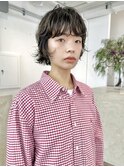 ショートボブニュアンスケアパーマ