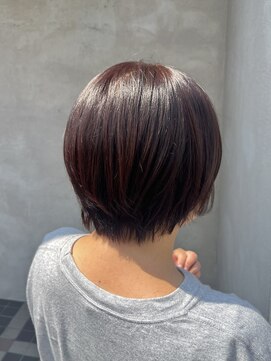 インフィニティー infinity HAIR SPACE BLOOM ブリーチなしレッドブラウン