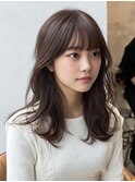外ハネミディ