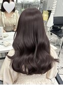 ラベンダーグレージュ &nbsp;ダークラベンダー &nbsp;透明感カラー