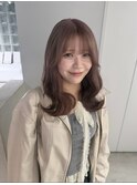 ほんのりピンクのミルクティーベージュ♪
