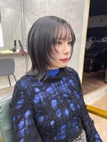 リミットバイアフィナー 大宮店(limit by Afinar)&nbsp;ウルフ/レイヤーカット/シルバー